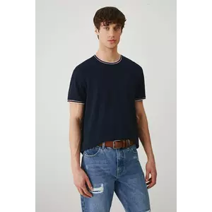 Medicine tricou culoarea albastru marin, neted imagine