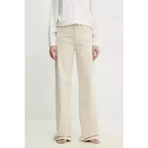 Answear Lab jeans femei, culoarea bej imagine