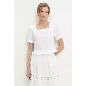 Answear Lab bluza femei, culoarea alb, neted imagine