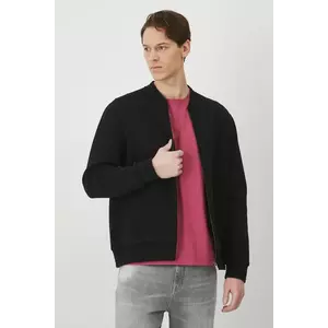 Medicine bluza barbati, culoarea negru, neted imagine