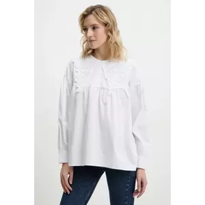 Answear Lab bluza femei, culoarea alb, neted imagine