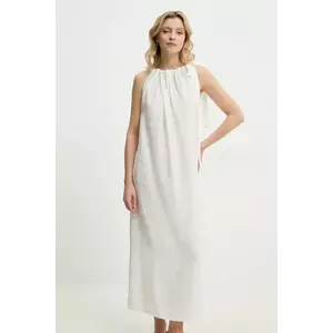 Answear Lab rochie culoarea alb, maxi, dreaptă imagine