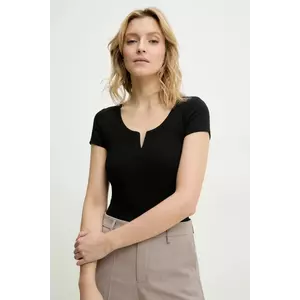 Answear Lab tricou femei, culoarea negru imagine