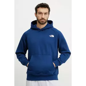 The North Face bluza Raglan Redbox barbati, cu glugă, cu imprimeu, NF0A89F9H4B1 imagine
