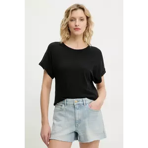 Marc O'Polo tricou femei, culoarea negru, 503212151387 imagine