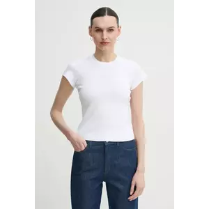 A.L.C. tricou din bumbac Avery femei, culoarea alb, 8KTOP00851 imagine