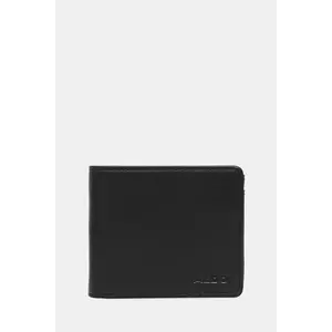 Aldo portofel de piele ETHUWIN barbati, culoarea negru, 13989316 imagine