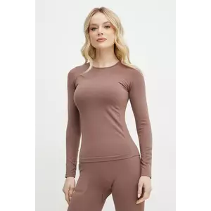 MM longsleeve culoarea maro, 2516361017600 imagine