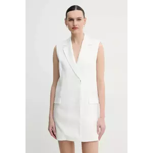 2NDDAY rochie Topaz culoarea alb, mini, dreaptă, 2252127126 imagine