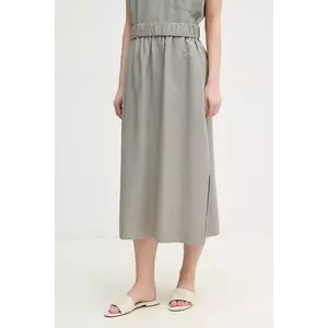 Mos Mosh fusta culoarea verde, midi, drept, 169640 imagine