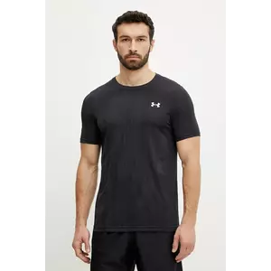 Under Armour tricou de antrenament Vanish Seamless culoarea albastru marin, modelator, 1388129 imagine