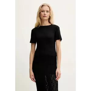 Silvian Heach tricou SIEGI femei, culoarea negru, GPP25092TS imagine