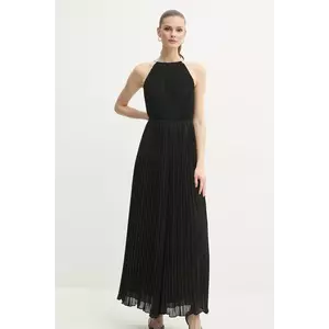 MICHAEL Michael Kors rochie culoarea negru, maxi, evazată, MS5812Y7R3 imagine