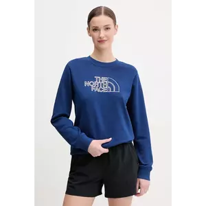 The North Face bluza Drew Peak Light femei, cu imprimeu, NF0A8C1EAQM1 imagine