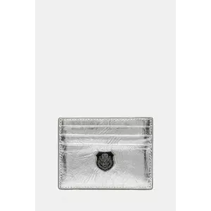 The Kooples carcasa din piele culoarea argintiu, AFPM30000K imagine