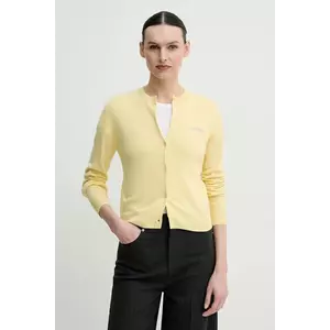 2NDDAY cardigan din amestec de lana Vinny femei, culoarea galben, light, 2252341408 imagine