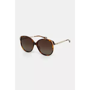 Chloé ochelari de soare femei, culoarea auriu, CH0285S imagine