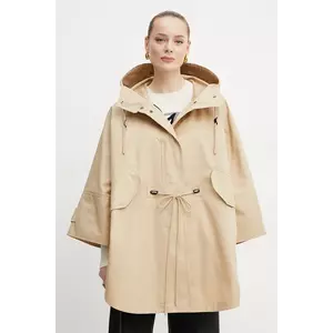 Weekend Max Mara hanorac femei, culoarea bej, de tranzitie, 2515021051600 imagine