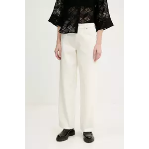 Superdry jeansi femei, culoarea bej, W7011200A-8ML imagine