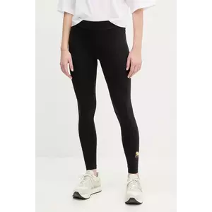 Puma colanti femei, culoarea negru, cu imprimeu, 685000 imagine