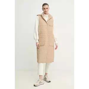 MACKAGE vesta femei, culoarea bej, de tranzitie, MAKANA imagine