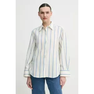 Day Birger et Mikkelsen camasa din bumbac Romy femei, culoarea bej, cu guler clasic, relaxed, DAY65243748 imagine