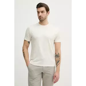 Paul&Shark tricou de in barbati, culoarea bej, neted, 25411020 imagine