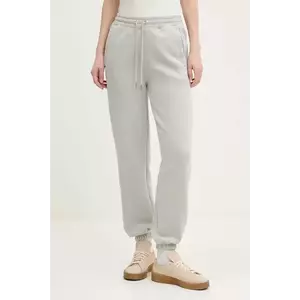 Abercrombie & Fitch pantaloni de trening femei, culoarea verde, neted, KI147-5005 imagine