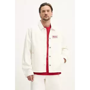 Dickies geaca jeans barbati, culoarea bej, de tranzitie, oversize, DK0A4Z76C481 imagine