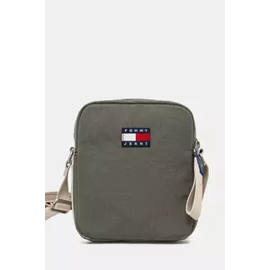Tommy Jeans borseta culoarea verde, AM0AM13277 imagine