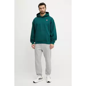 The North Face hanorac de bumbac Axys barbati, culoarea verde, cu glugă, cu imprimeu, NF0A8C1Q6GI1 imagine