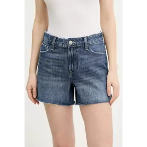 Hollister Co. pantaloni scurti din bumbac femei, neted, medium waist, KI349-5059 imagine