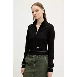 Dickies bluza femei, culoarea negru, neted, DK0A4Z71BLK1 imagine