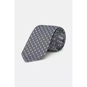 BOSS cravata de matase culoarea albastru marin, 50538886 imagine