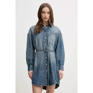 Joop! rochie din bumbac mini, dreaptă, 30046673 imagine