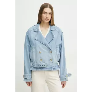 BOSS Orange geaca jeans de tranzitie, 50539077 imagine