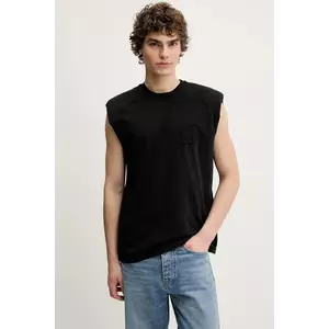 BLUEMARBLE tricou din bumbac culoarea negru, TS55.JE39AA25 imagine