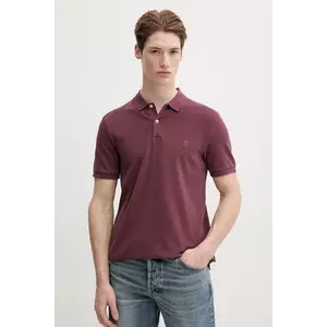 Marc O'Polo tricou polo barbati, culoarea rosu, neted, 522249653190 imagine