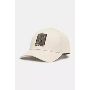 Medicine șapcă de baseball din bumbac barbati, culoarea bej, cu imprimeu imagine