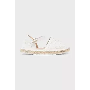 Mayoral espadrile copii culoarea bej, 43644 imagine