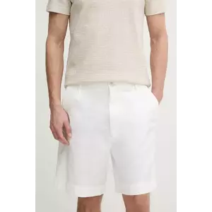 BOSS pantaloni scurti barbati, culoarea alb, 50546320 imagine