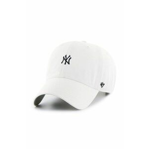 47brand șapcă New York Yankees culoarea alb, cu imprimeu imagine