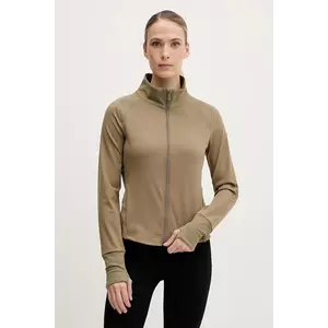 Under Armour hanorac de antrenament Meridian culoarea verde, neted, 1379157 imagine