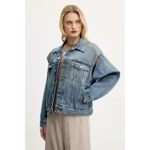 MM6 Maison Margiela geaca jeans de tranzitie, S52AM0308.M30018 imagine