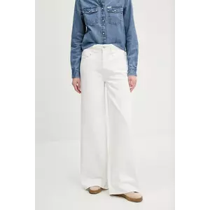 Desigual jeansi NUEVA JERSEY femei, culoarea alb, 25SWDD64 imagine