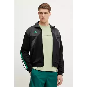 adidas bluza Tiro barbati, culoarea negru, cu imprimeu, JC8038 imagine