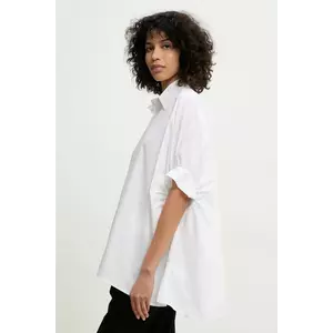 Answear Lab cămașă din bumbac femei, culoarea alb, cu guler clasic, relaxed imagine