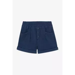 Tartine et Chocolat pantaloni scurți din bumbac pentru copii culoarea albastru marin, CA26091 imagine