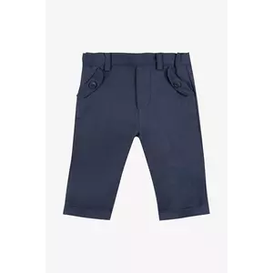 Tartine et Chocolat pantaloni de in pentru bebeluși culoarea albastru marin, neted, CA22061 imagine