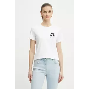 Marella tricou din bumbac CAUCASO femei, culoarea alb, 2513971054200 imagine